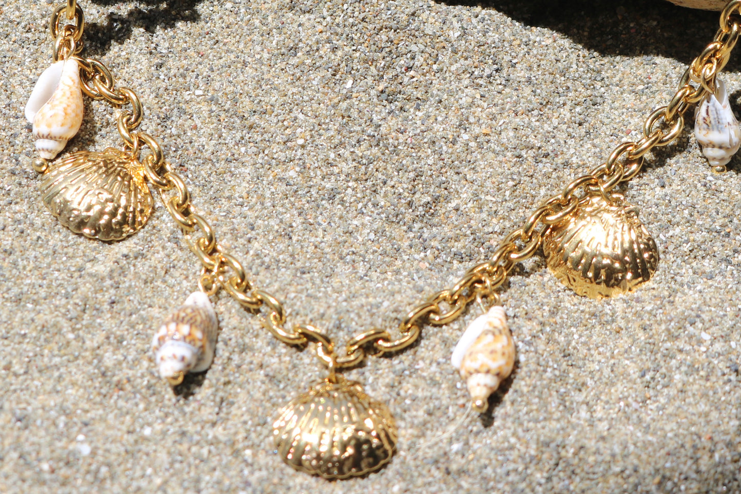 Seashell Charm Necklace