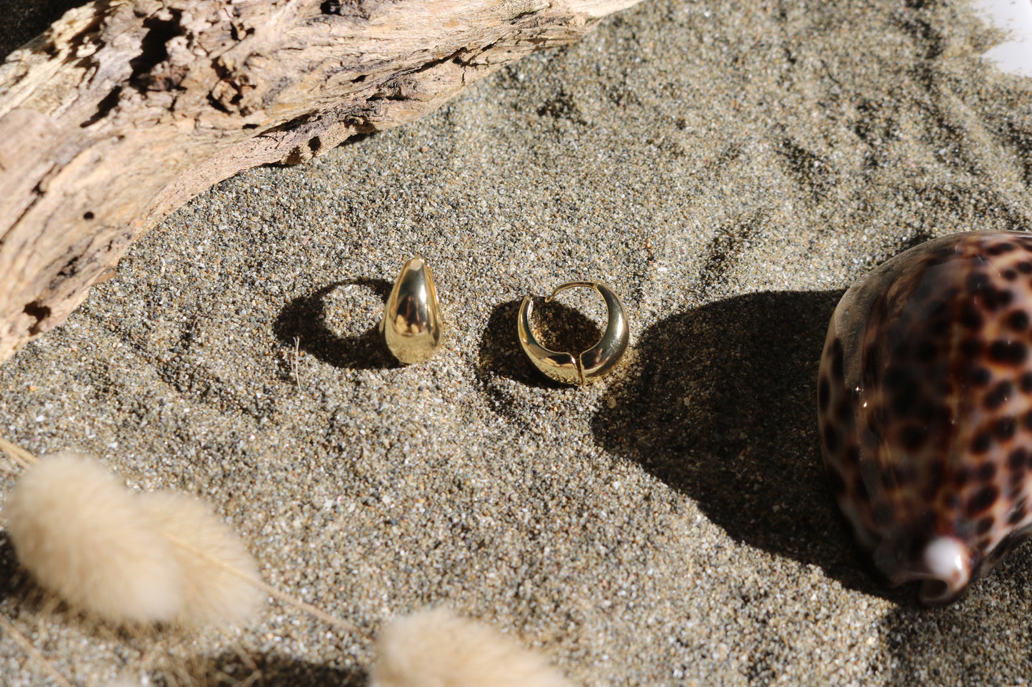 Seas the Day Huggie Earrings