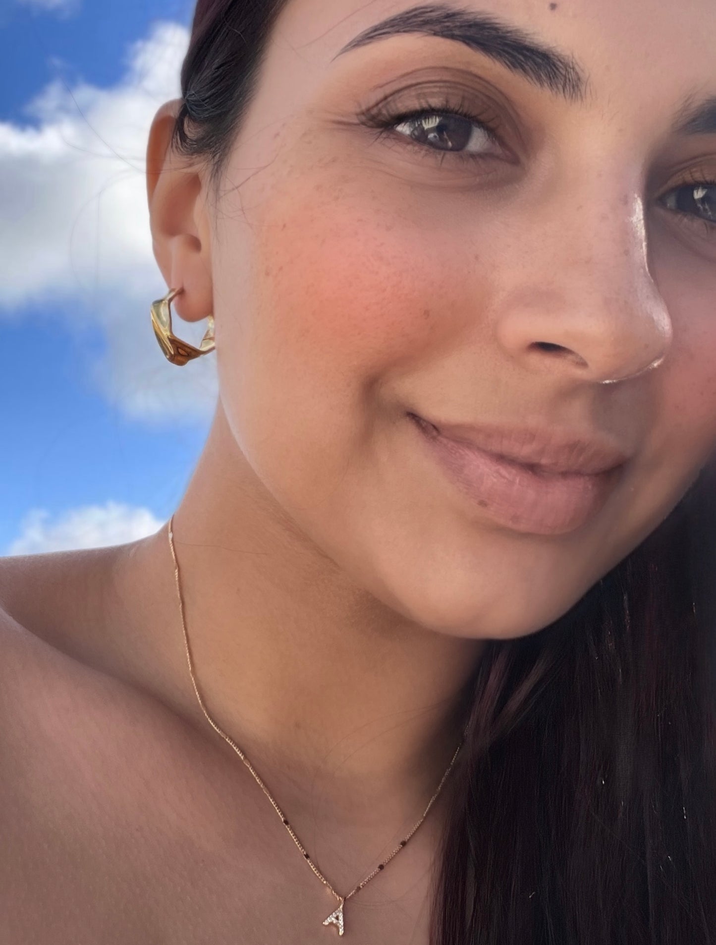 Foreglow Hoop Earrings