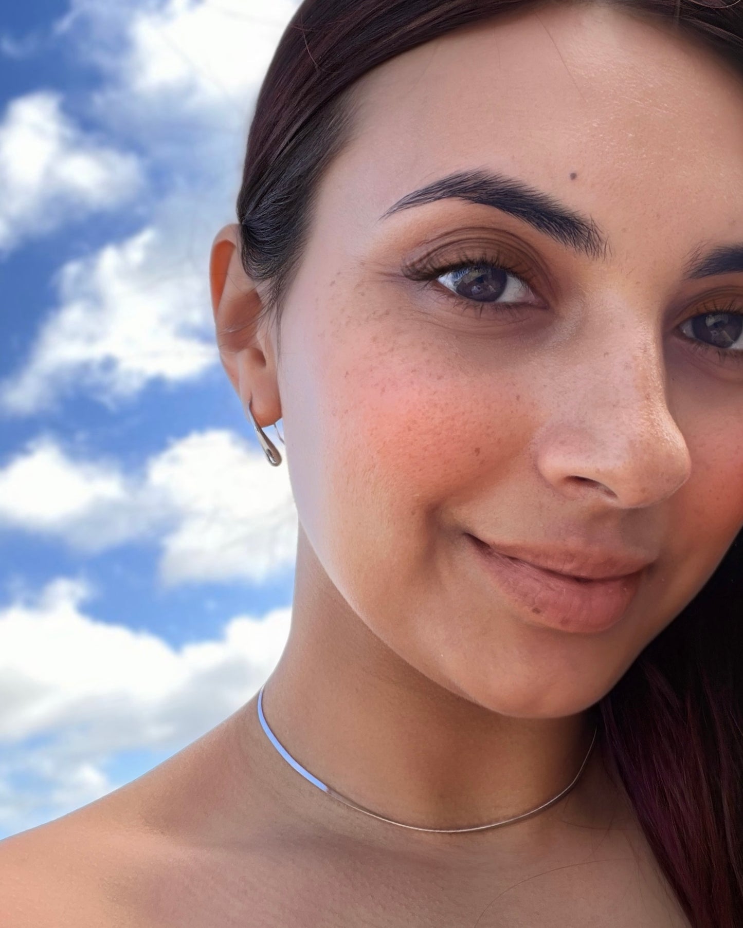 Dew Drop Silver Earrings