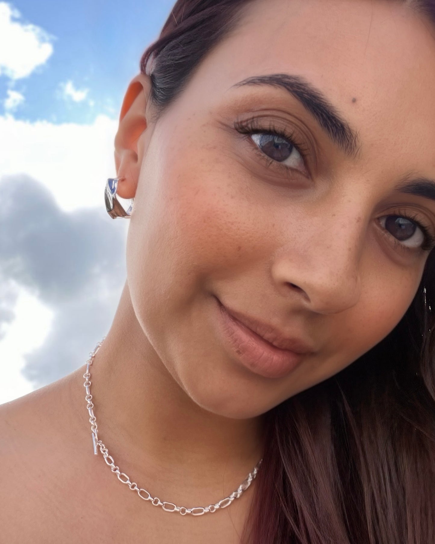 Afterglow Hoop Earrings