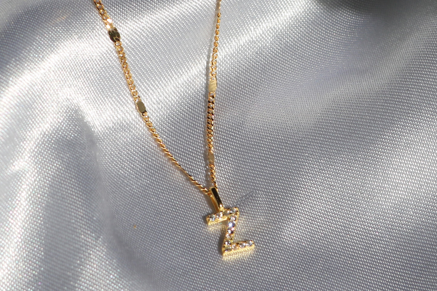 First Light Initial Necklace