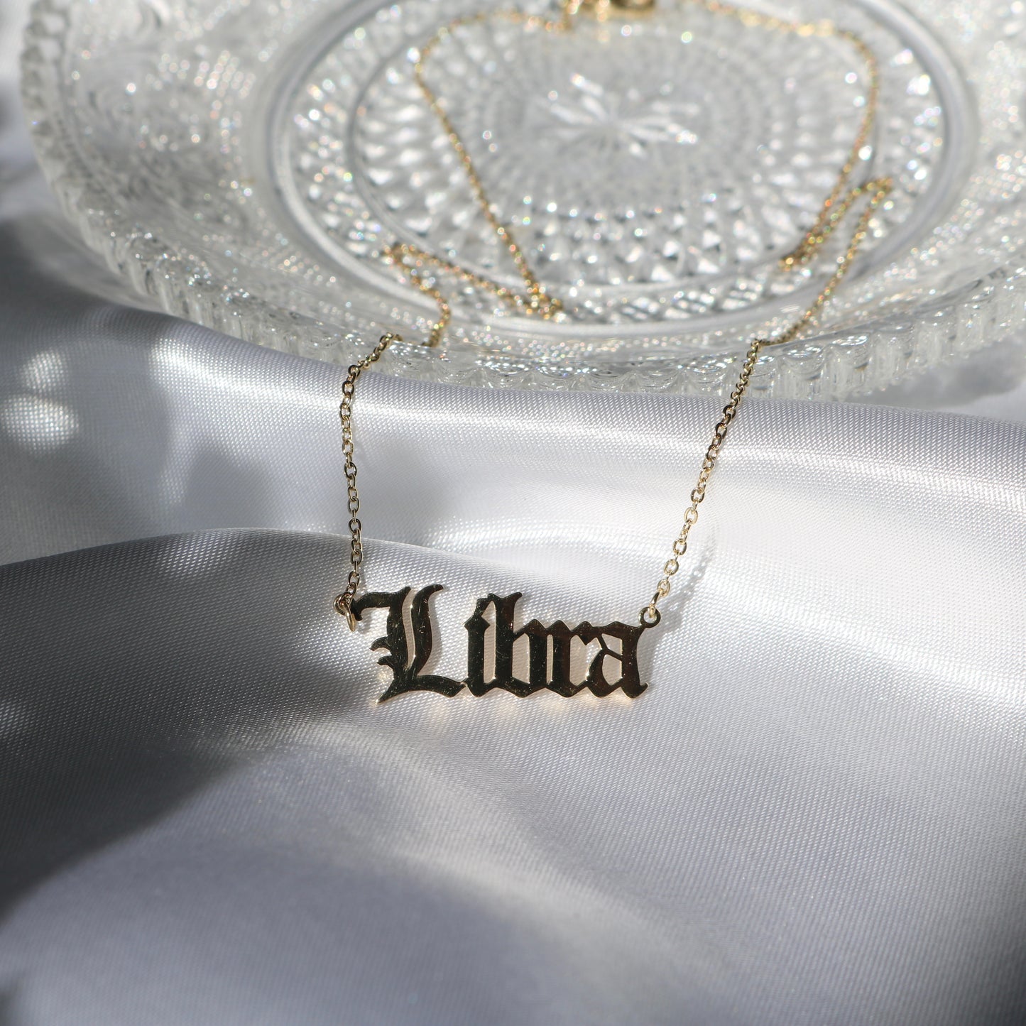 Libra Cosmic Zodiac Necklace