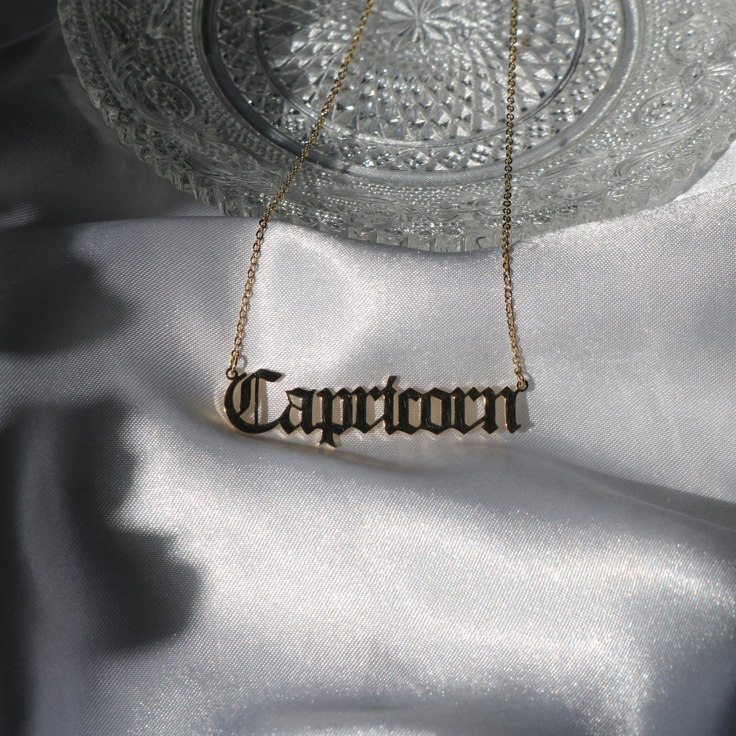 Capricorn Cosmic Zodiac Necklace