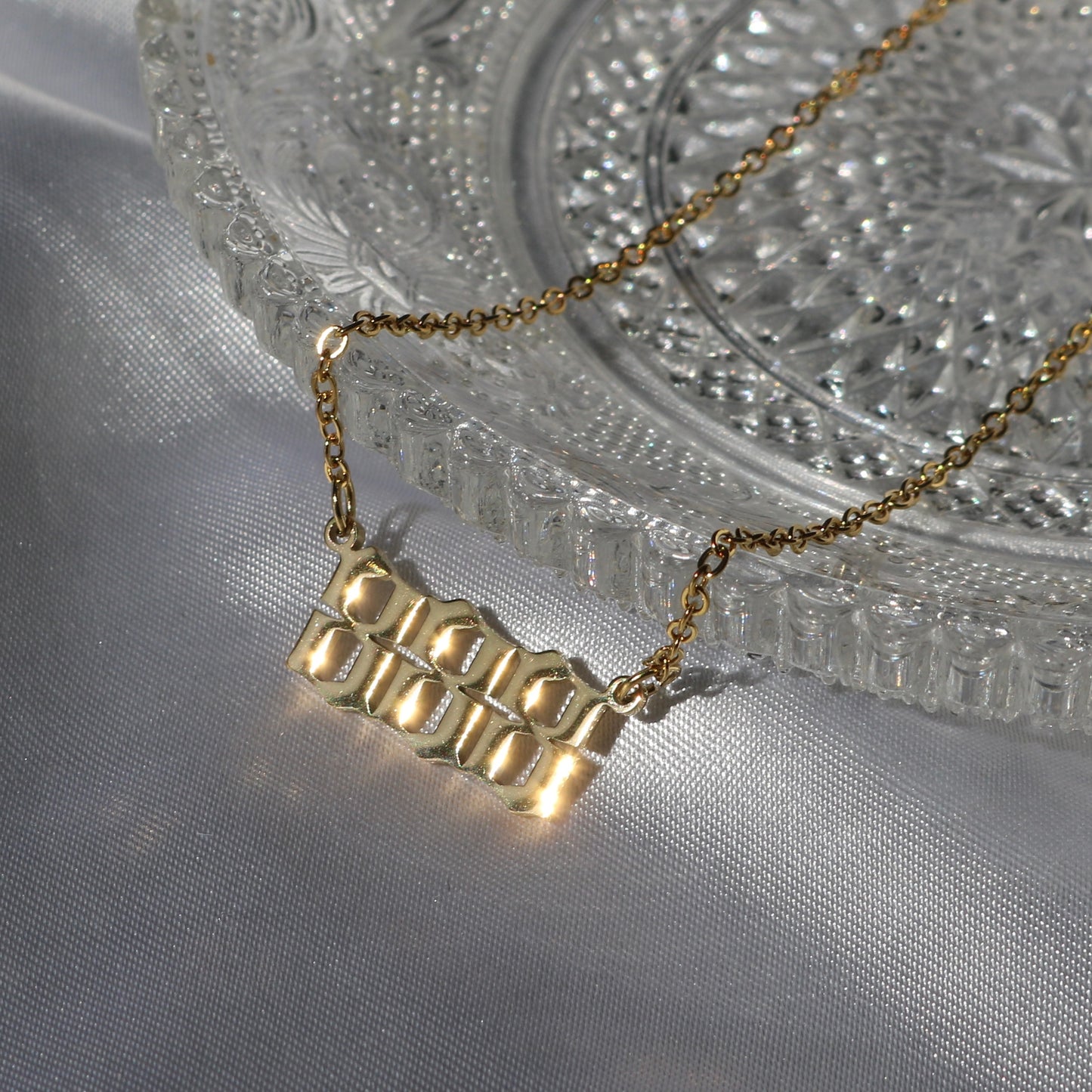 888 Infinity Angel Number Necklace