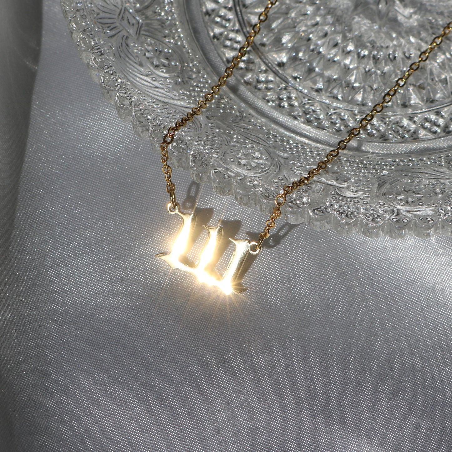 111 Infinity Angel Number Necklace