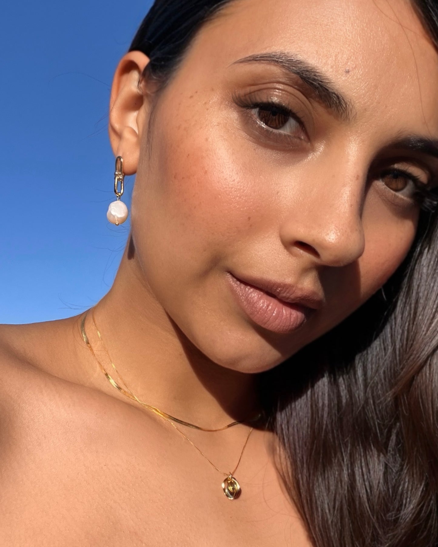 Gleam Gold Choker Chain