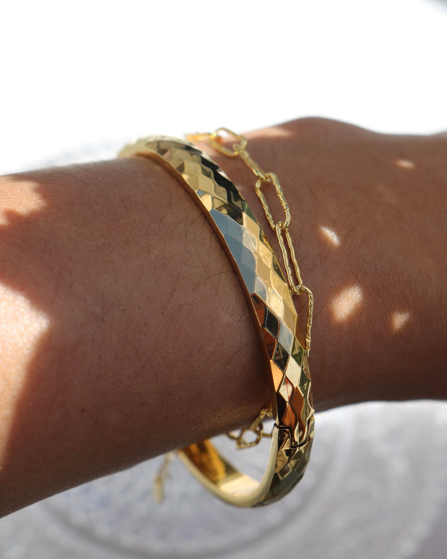 Sunlit Classic Bangle