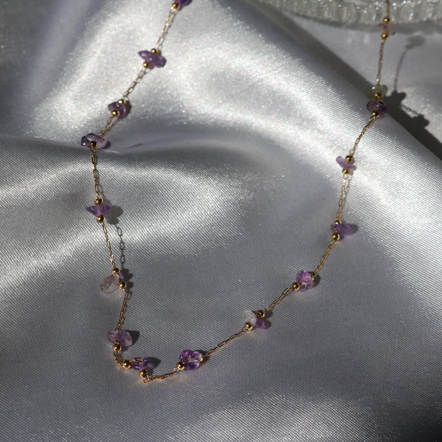 Stella Amethyst Necklace