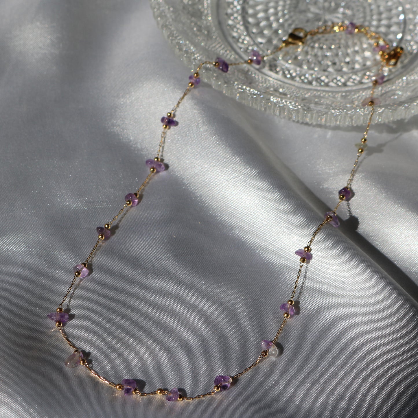 Stella Amethyst Necklace