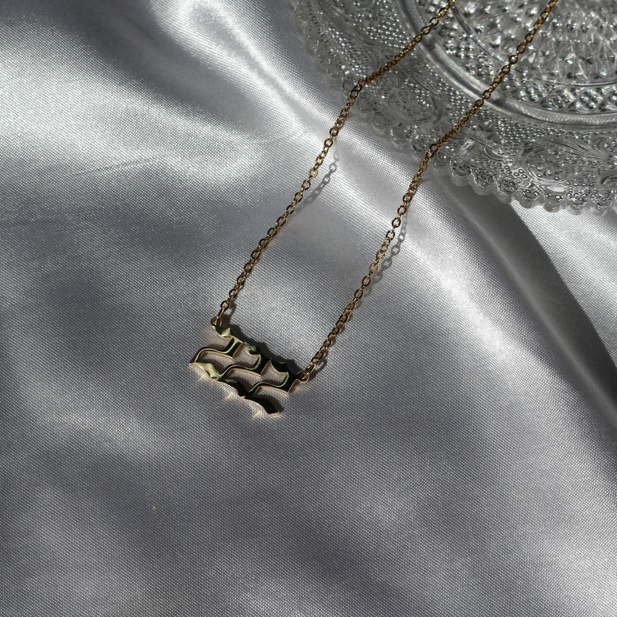 222 Infinity 222 Infinity Angel Number Necklace – NADIA SKYE